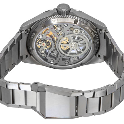 Reloj Oris Propilot X automático con esfera esqueletizada gris titanio 01-115-7759-7153-Set7-22-01TLC 100M para hombre