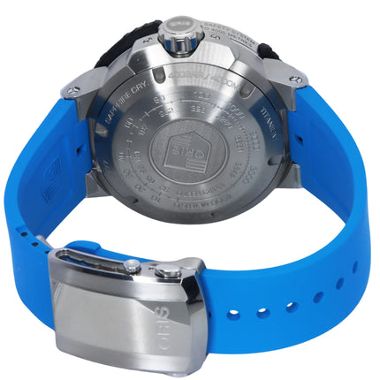 Reloj Oris Aquis Pro para hombre, automático, con correa de caucho y esfera azul, 01-400-7777-7155, 4000 m.