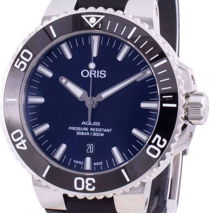 Oris Aquis Fecha 01733 7730 4135-07 4 24 64EB 01-733-7730-4135-07-4-24-64EB Automático 300M Reloj para hombres