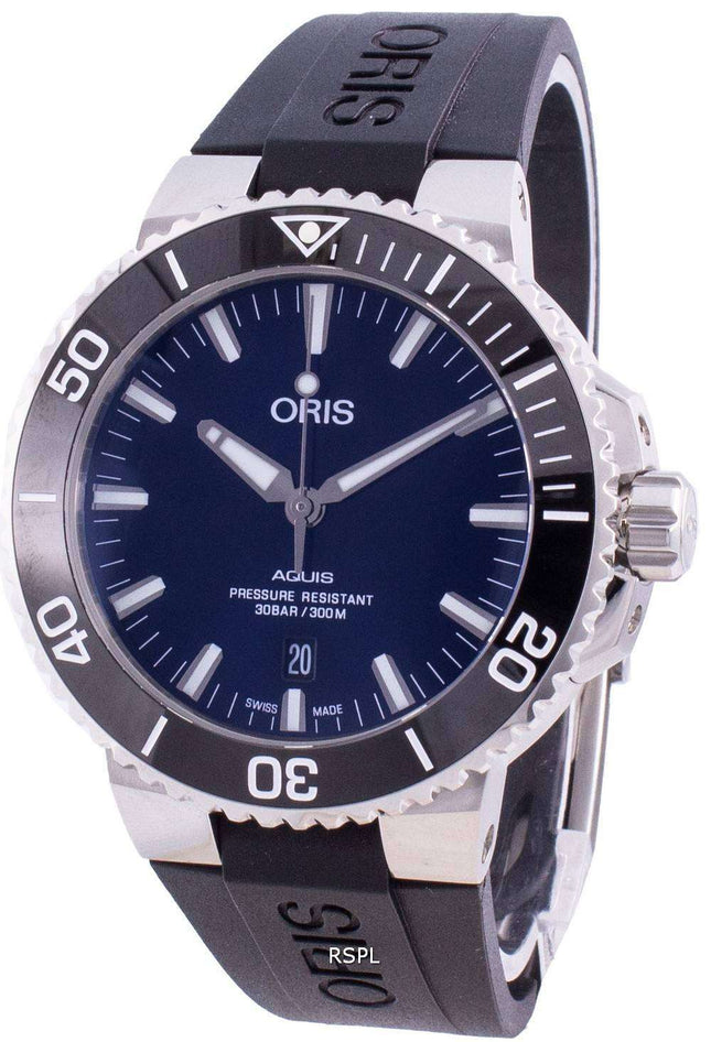 Oris Aquis Fecha 01733 7730 4135-07 4 24 64EB 01-733-7730-4135-07-4-24-64EB Automático 300M Reloj para hombres