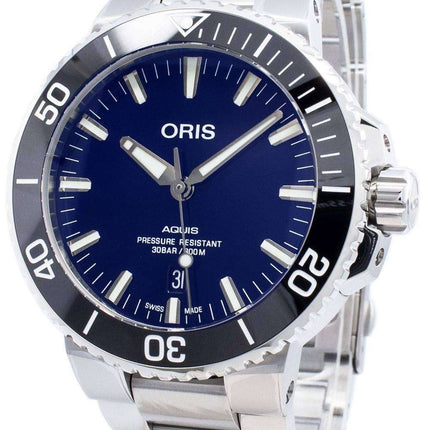 Oris Aquis Fecha 01733 7730 4135-07 8 24 05PEB 01-733-7730-4135-07-8-24-05PEB Reloj automático para hombres 300M