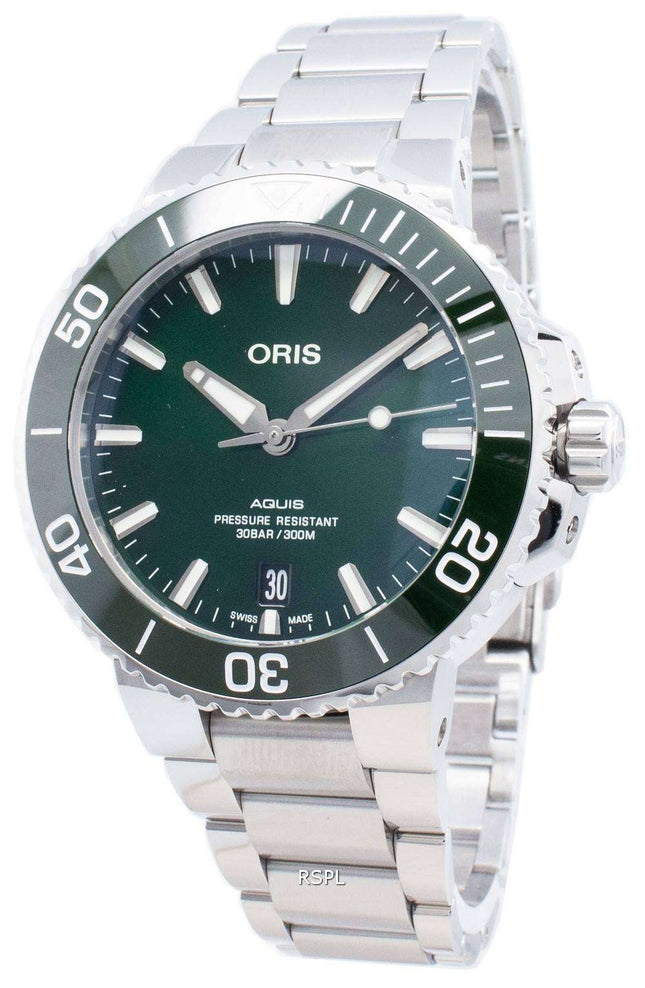 Oris Aquis Fecha 01733 7732 4157-07 8 21 05PEB 01-733-7732-4157-07-8-21-05PEB Reloj automático 300M para hombre