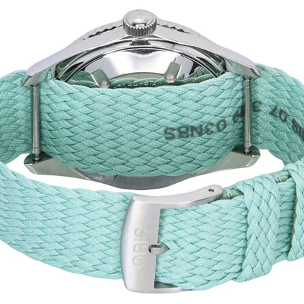 Reloj unisex Oris Divers Sixty-Five Algodón de Azúcar Esfera Verde Menta Automático 01-733-7771-4057-07-3-19-03S 100M