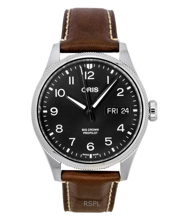 Reloj Oris Big Crown ProPilot Big Day Date Esfera Gris Automático 01 752 7760 4063-07 5 22 07LC 100M para hombre