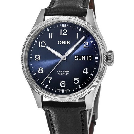 Reloj para hombre Oris Big Crown ProPilot Big Date con esfera azul automático 01 752 7760 4065-07 5 22 08LC 100M