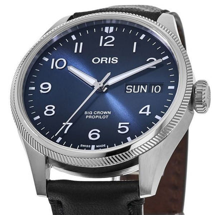 Reloj para hombre Oris Big Crown ProPilot Big Date con esfera azul automático 01 752 7760 4065-07 5 22 08LC 100M