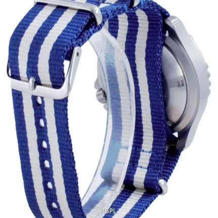 Ratio Free Diver Helium Safe Nylon Automatic Diver&#39,s 1066KE20-33VA-BLU-var-NATO2 1000M Reloj para hombre