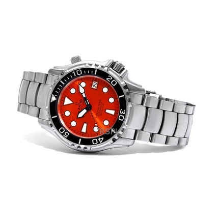 Ratio FreeDiver Helium Safe 1000M Dial naranja Acero inoxidable AutomÃ¡tico 1066KE26-33VA-ORG Reloj para hombre