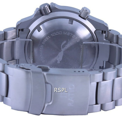 Ratio FreeDiver Helium Safe 1000M Dial naranja Acero inoxidable AutomÃ¡tico 1066KE26-33VA-ORG Reloj para hombre