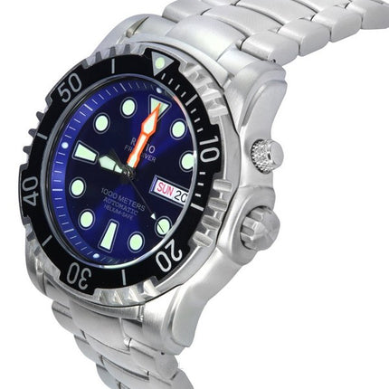 Ratio Free Diver Helium-Safe 1000M Sapphire Automatic 1068HA96-34VA-BLU Reloj para hombre