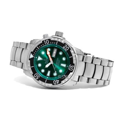 Ratio Free Diver Helium-Safe 1000M Sapphire Automatic 1068HA96-34VA-GRN Reloj para hombre