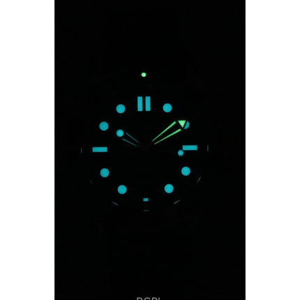 Reloj automático Omega Seamaster para hombre, correa de caucho, esfera negra, 210.32.42.20.01.001, 300 m.