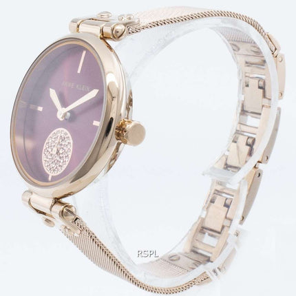 Anne Klein 3000BYRG Diamond Accents Reloj de cuarzo para mujer