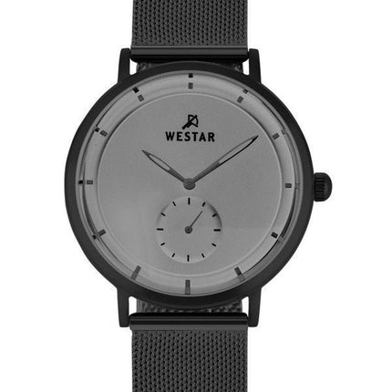 Reloj Westar Profile de acero inoxidable con esfera gris y cuarzo 50247BBN306 para hombre