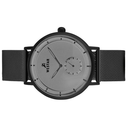 Reloj Westar Profile de acero inoxidable con esfera gris y cuarzo 50247BBN306 para hombre