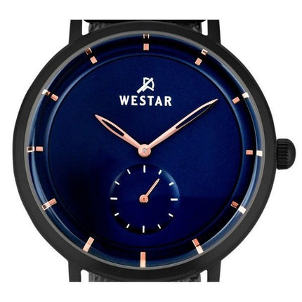 Reloj Westar Profile de acero inoxidable con esfera azul y cuarzo 50247BBN604 para hombre