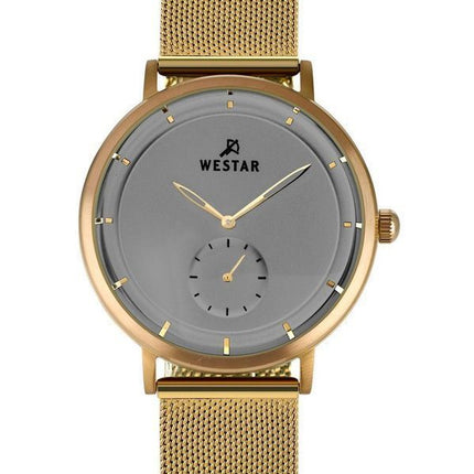 Reloj Westar Profile de acero inoxidable con esfera gris y cuarzo 50247BZZ106 para hombre