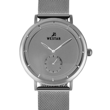 Reloj Westar Profile de acero inoxidable con esfera gris y cuarzo 50247STN106 para hombre