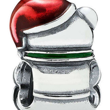 PANDORA 791391ENMX Christmas Bear Charm para mujer