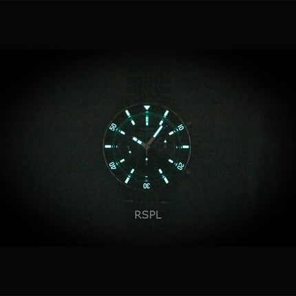 Reloj automático de buceo Doxa Sub 200 C-Graph II Sharkhunter con esfera negra (797.10.101.10, 200 m) para hombre con correa adicional