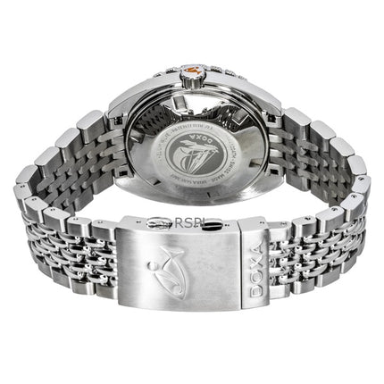 Reloj Doxa SUB 300T Aristera Professional, automático, esfera naranja, para hombre, 840.10.351.10, 1200 m, con correa adicional