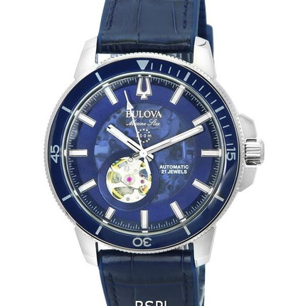 Bulova Maquina Cronógrafo Esfera negra Correa negra Cuarzo 98B381 Reloj para hombre