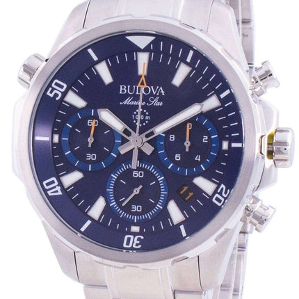 Bulova Marine Star 96B256 Reloj cronógrafo de cuarzo para hombre