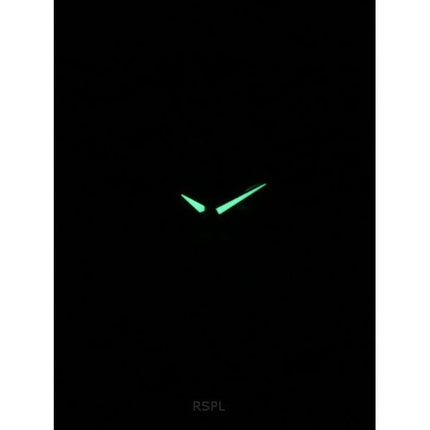 Reloj de cuarzo Bulova Sutton Big Date Chronograph de acero inoxidable con esfera negra 96B319 para hombre