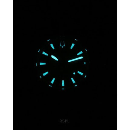 Bulova Marine Star Correa de silicona negra Esfera amarilla Reloj de cuarzo Precisionist Diver's 200M 96B431 para hombre