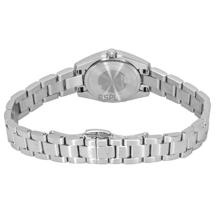 Reloj Bulova Surveyor para mujer, modelo 96L345, de acero inoxidable, esfera azul claro, movimiento de cuarzo.