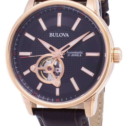 Bulova automático 97A109 reloj analógico de los hombres