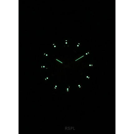 Reloj de cuarzo Bulova Jet Star con correa de cuero y esfera dorada 97B214 para hombre
