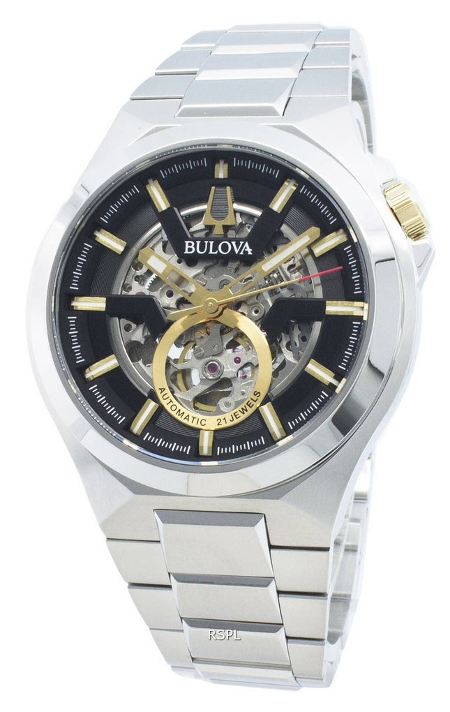 Reloj automático Bulova Maquina 98A224 para hombre reacondicionado