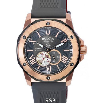 Reloj Bulova Marine Star Open Heart Dial Automatic Diver's 98A228 200M para hombre