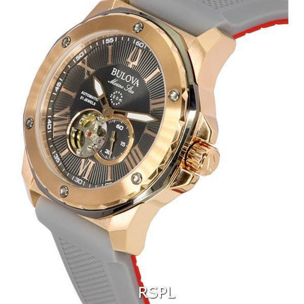 Reloj Bulova Marine Star Open Heart Dial Automatic Diver's 98A228 200M para hombre