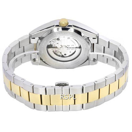 Bulova Surveyor Silver Open Heart Dial Automático 98A284 Reloj para hombre