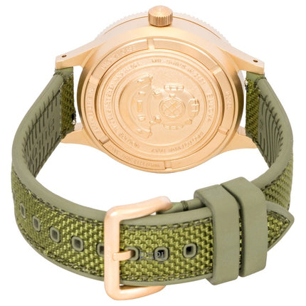 Reloj Bulova Mil Ships Edición Especial 150 Aniversario Esfera Verde Automático de Buceo 98A324 200M para Hombre