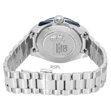 Reloj Bulova Lunar Pilot Timascus Chronograph Edición Limitada 150 Aniversario Esfera Azul Cuarzo 98A329 para hombre