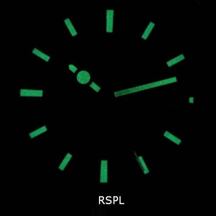 Bulova Marine Star Pulsera de dos tonos Esfera azul Cuarzo 98B334 100M Reloj para hombre