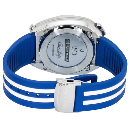 Reloj Bulova Shelby Racer Chronograph Edición Limitada 150 Aniversario Esfera Azul Cuarzo 98B452 para hombre