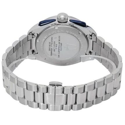 Bulova Lunar Pilot Archive Series Edición especial Cronógrafo Esfera plateada Cuarzo 98K112 Reloj para hombre con correa adicion