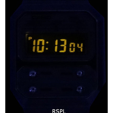 Casio Vintage Digital acero inoxidable cuarzo A100WE-7B A100WE-7B reloj unisex