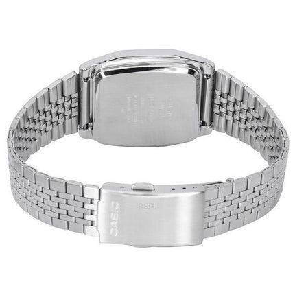 Reloj unisex Casio Vintage Digital de acero inoxidable de cuarzo A1100D-1 A1100D-1