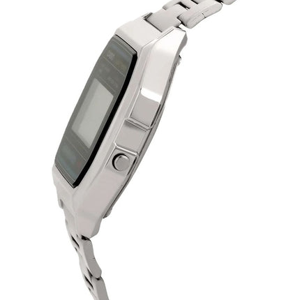 Casio digital acero inoxidable alarma diaria A158WA-1DF A158WA-1 reloj de caballero