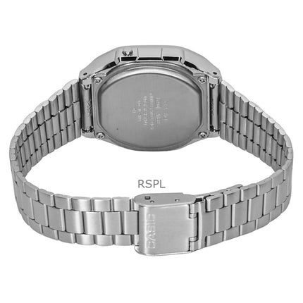 Reloj unisex Casio Vintage Digital con pulsera de acero inoxidable y cuarzo A168WA-8