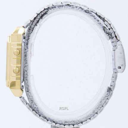 Reloj Casio alarma mundial tiempo Varonil de Digital A500WGA-9DF