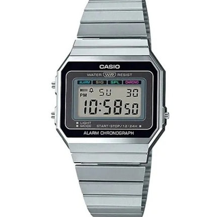 Reloj de cuarzo para hombre Casio Youth Digital A700W-1A A700W-1 Alarm
