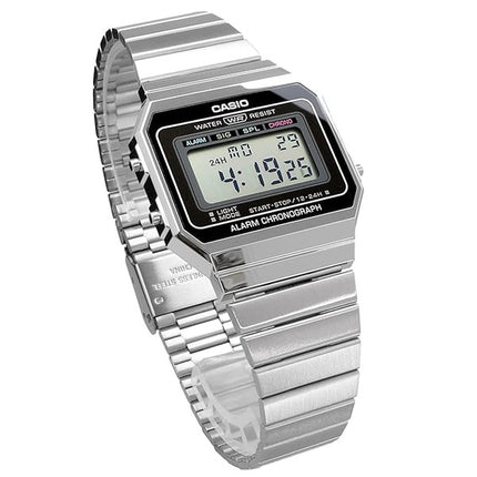 Reloj de cuarzo para hombre Casio Youth Digital A700W-1A A700W-1 Alarm