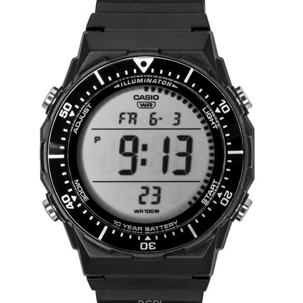 Reloj Casio AE-1700H-1AV de cuarzo con correa de resina digital multifuncional para hombre, 100 m