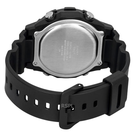 Reloj Casio AE-1700H-1AV de cuarzo con correa de resina digital multifuncional para hombre, 100 m